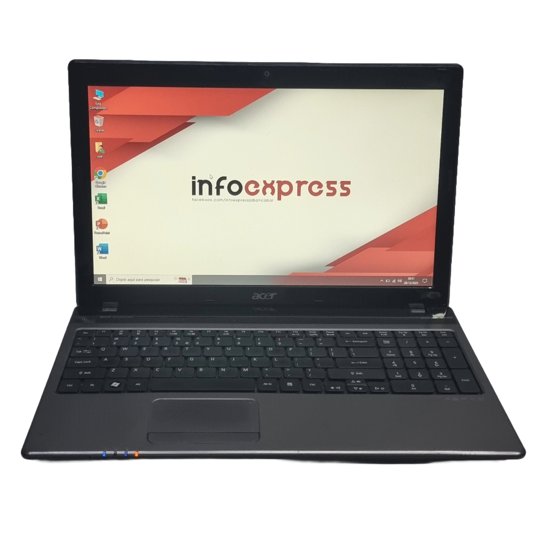 Notebook Acer Aspire 5350 Intel i5 4GB 256GB 15.6 InfoExpress