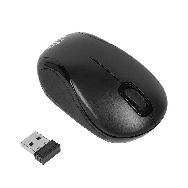 Mouse  MTG Targus W841 Mini, Sem Fio, 1200DPI, 3 Botões, Ergonômico, Preto - Image 2