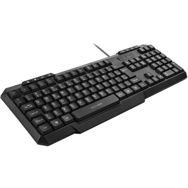 Teclado Multilaser USB Preto Multimidia - TC206 - Image 2