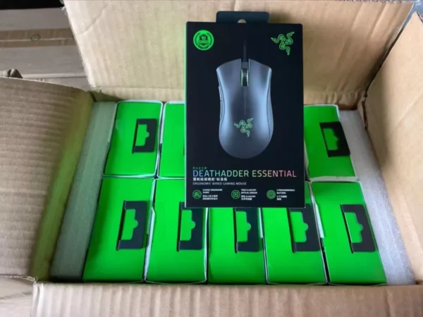 Mouse Gamer Razer Deathadder dA Essential 6,400 DPI Verde