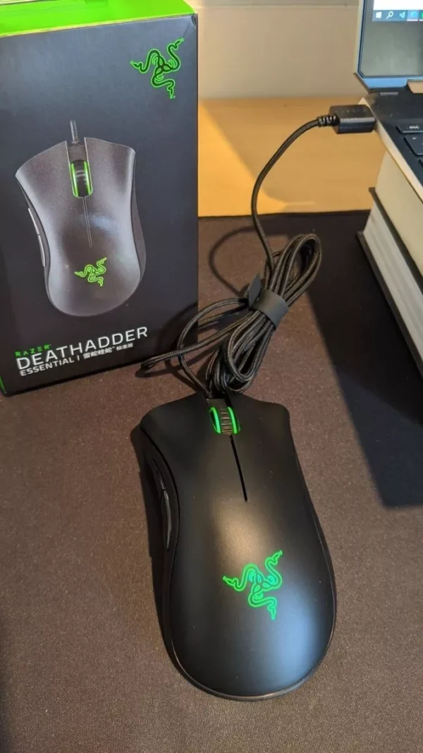 Mouse Gamer Razer Deathadder dA Essential 6,400 DPI Verde - Image 3