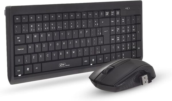 Kit Teclado e Mouse Knup Sem fio KP-2012 - Image 3