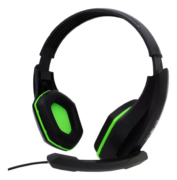 Fone headest Headphone Gamer INOVA Fon-8729 P2 Verde - Image 2