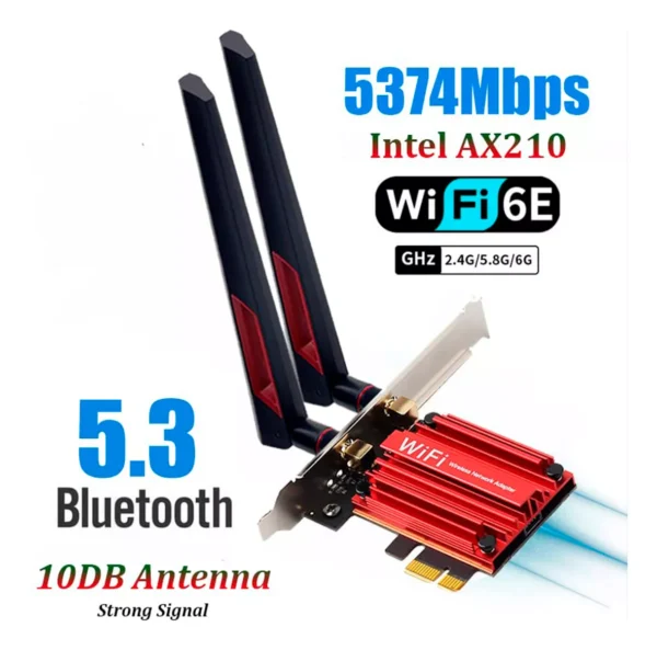 Placa Rede Wi-Fi Dual Band 2.4/5ghz 1200mbps C/ Bluetoot 4.0 - Image 5