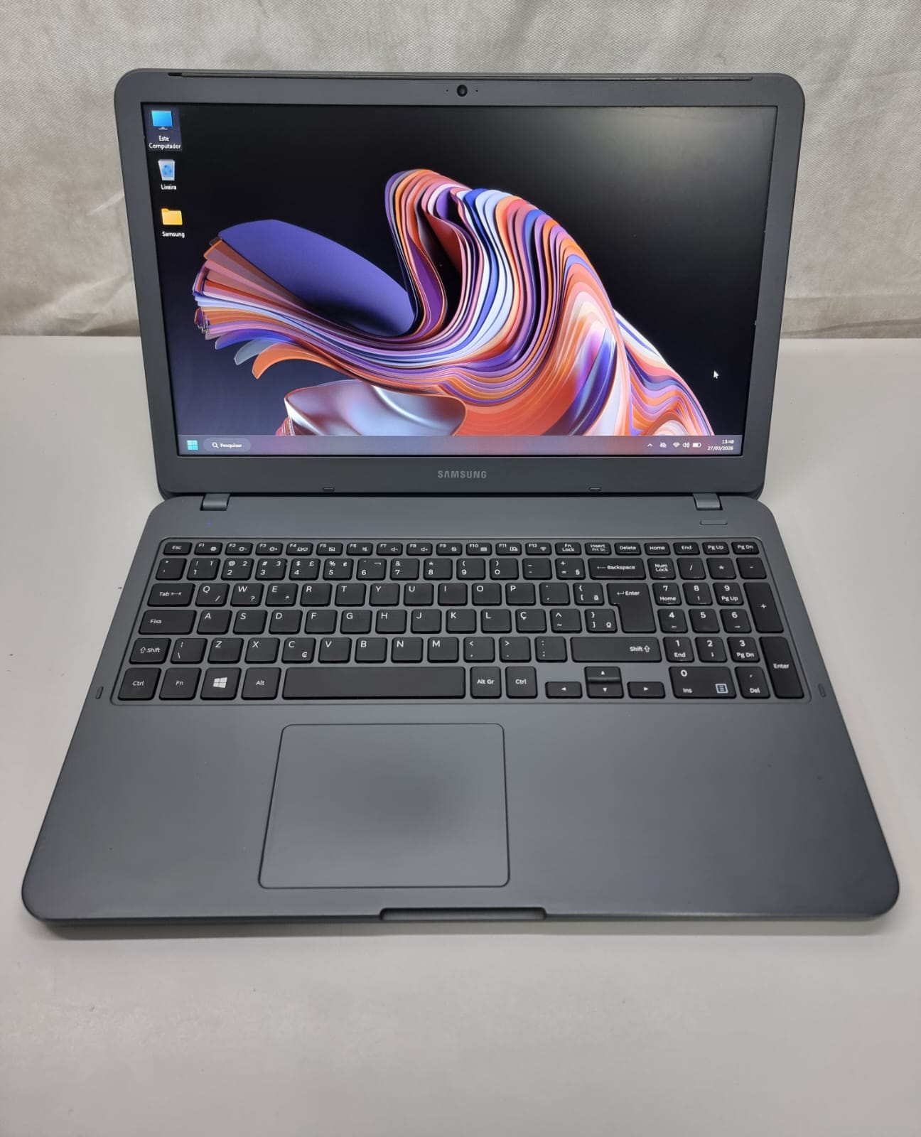 Notebook Samsung NP350X - Intel I5-8250U, 8GB DDR4, 128GB NVMe + 1TB HDD, 15.6"