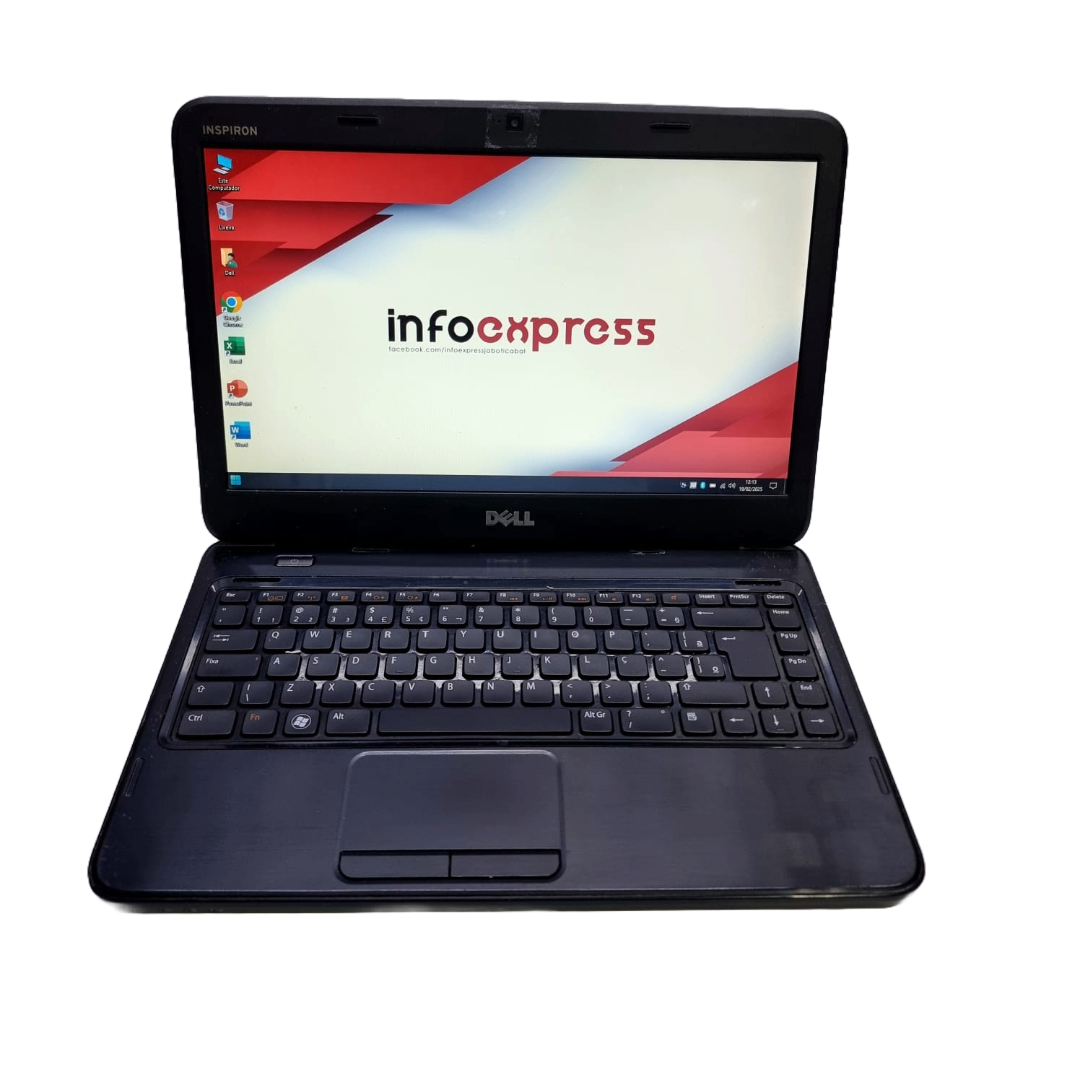 Notebook Dell N4050 - Intel I5-2450M, 8GB DDR3, 128GB SSD, 14"
