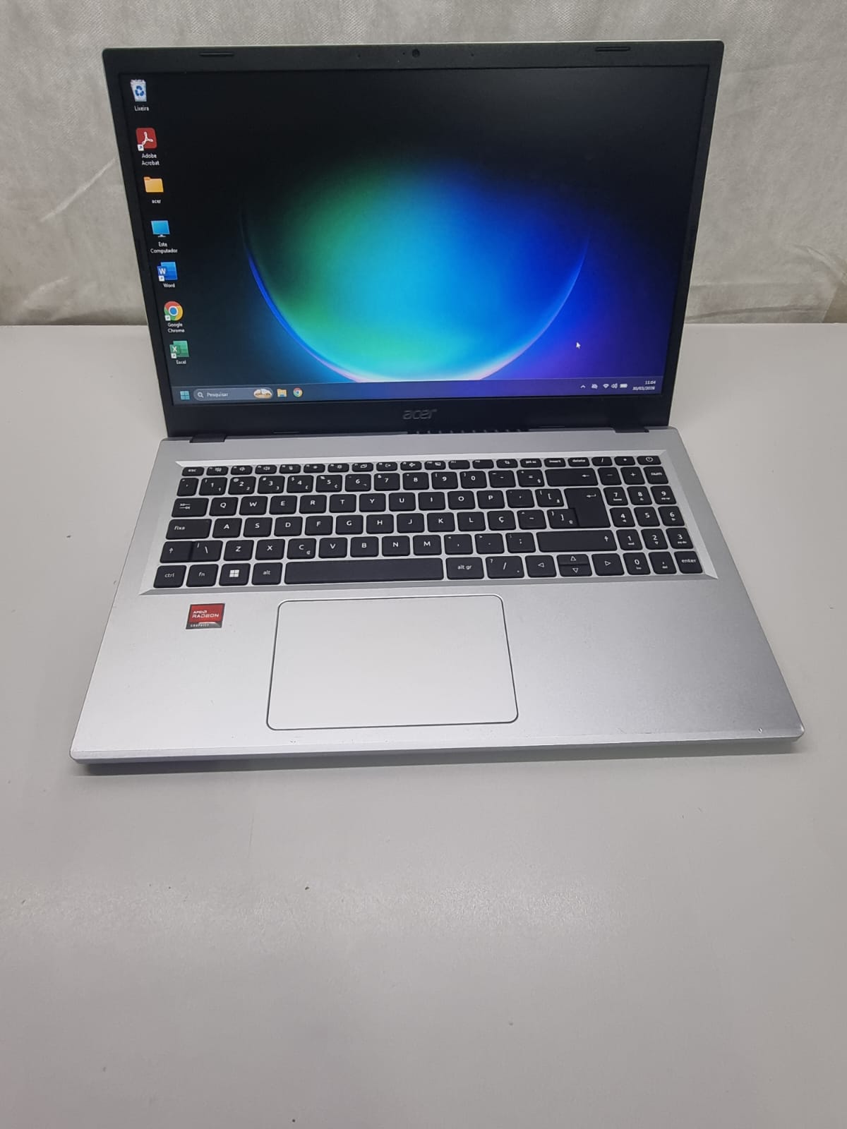 Notebook Acer Aspire A315-24P - Ryzen 5 7520U, 8GB DDR5X, 256GB NVMe, 15.6"