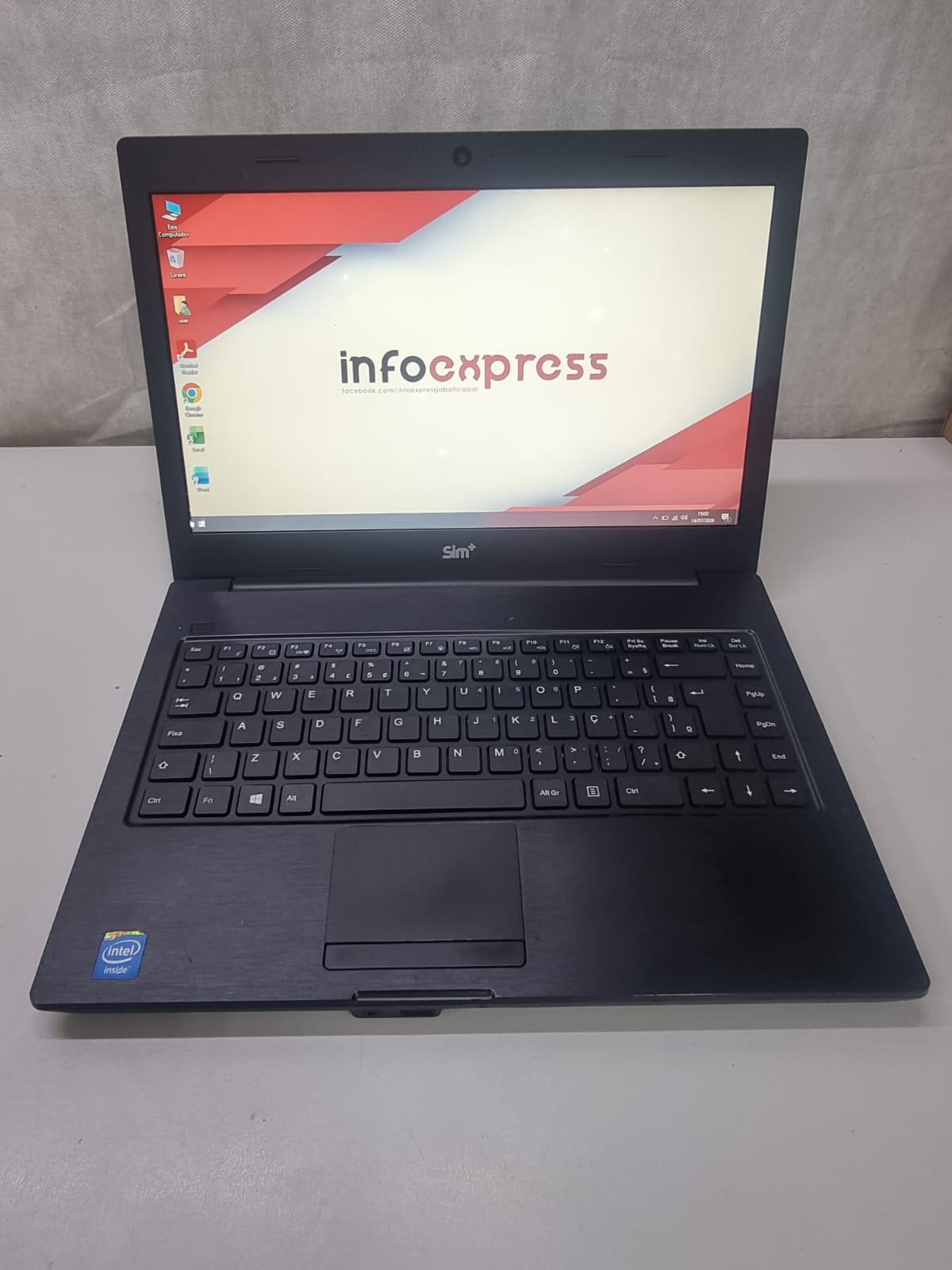 Notebook SIM+ S1991 - Intel N2807, 4GB DDR3, 120GB SSD, 14"