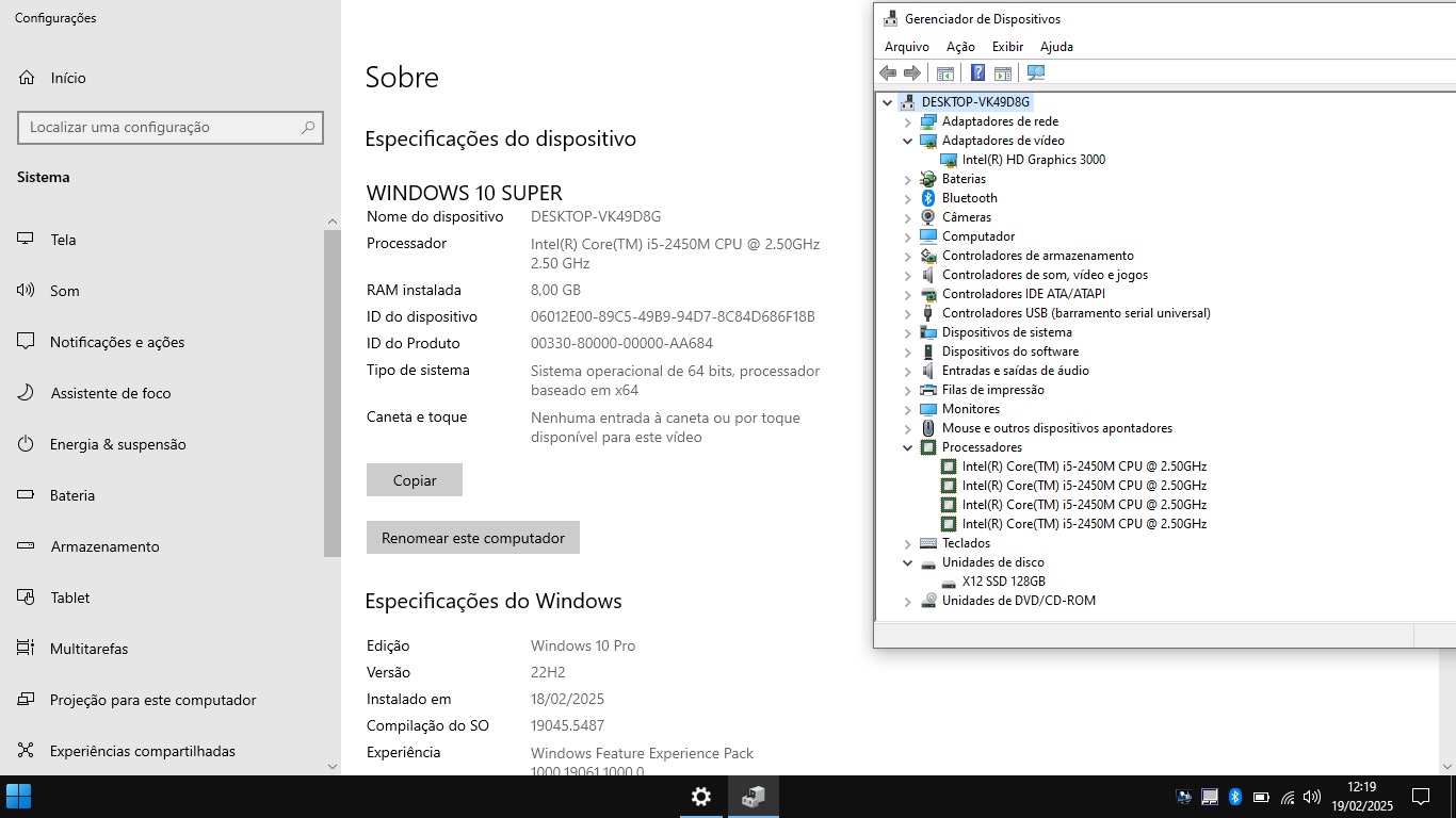 Notebook Dell N4050 - Intel I5-2450M, 8GB DDR3, 128GB SSD, 14"